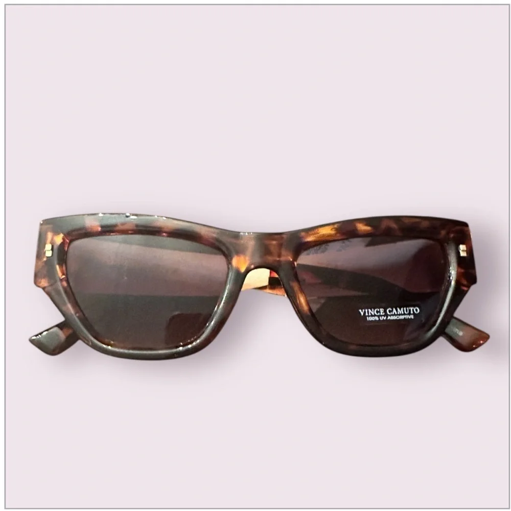 NWT Vince Camuto Brown Tortoise Sunglasses